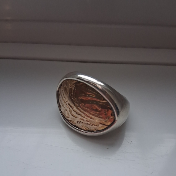 Silpada Jewelry - Silpada Timber Brass And Silver Ring